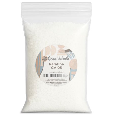 Parafina para velas huecas