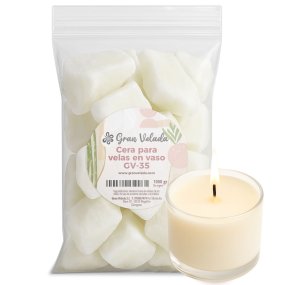 Cera para velas em copo GV-35 por atacado