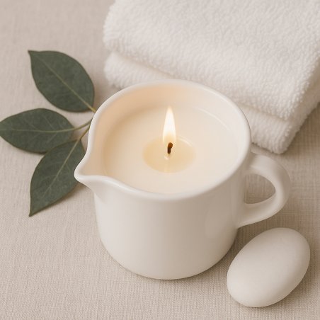 hacer velas de masaje