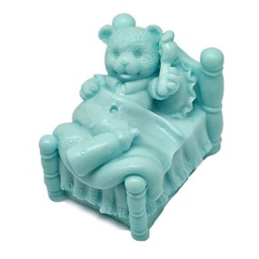 Molde de silicona Osito en la cama Molde de silicona Osito en la cama
