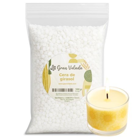 Cera de girasol para velas