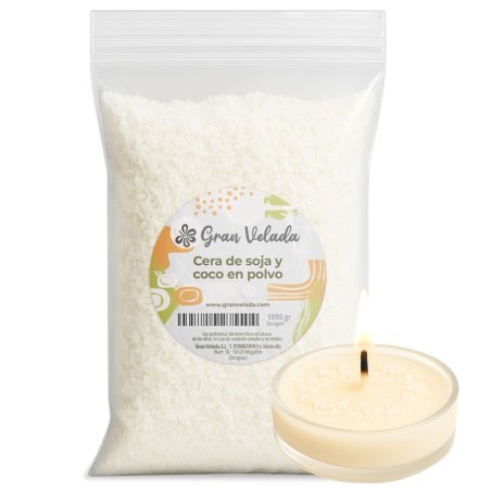Cera de soja y coco