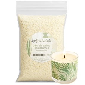Cera de palma para velas em flocos Cera de palma para velas em flocos