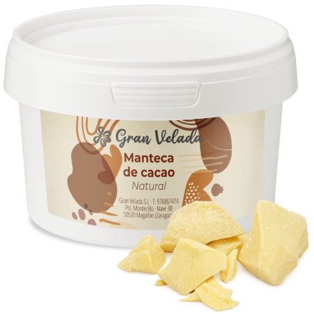 Manteca de cacao natural