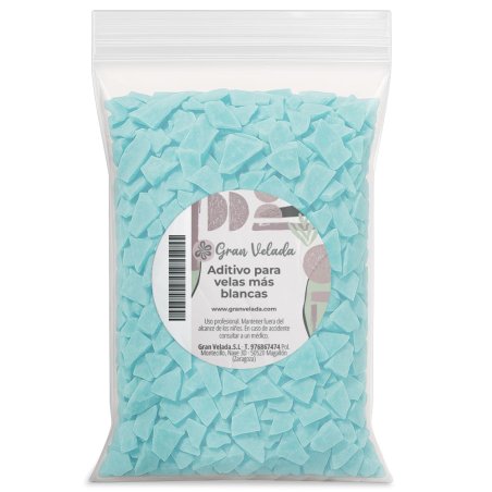 Aditivo blanqueador velas