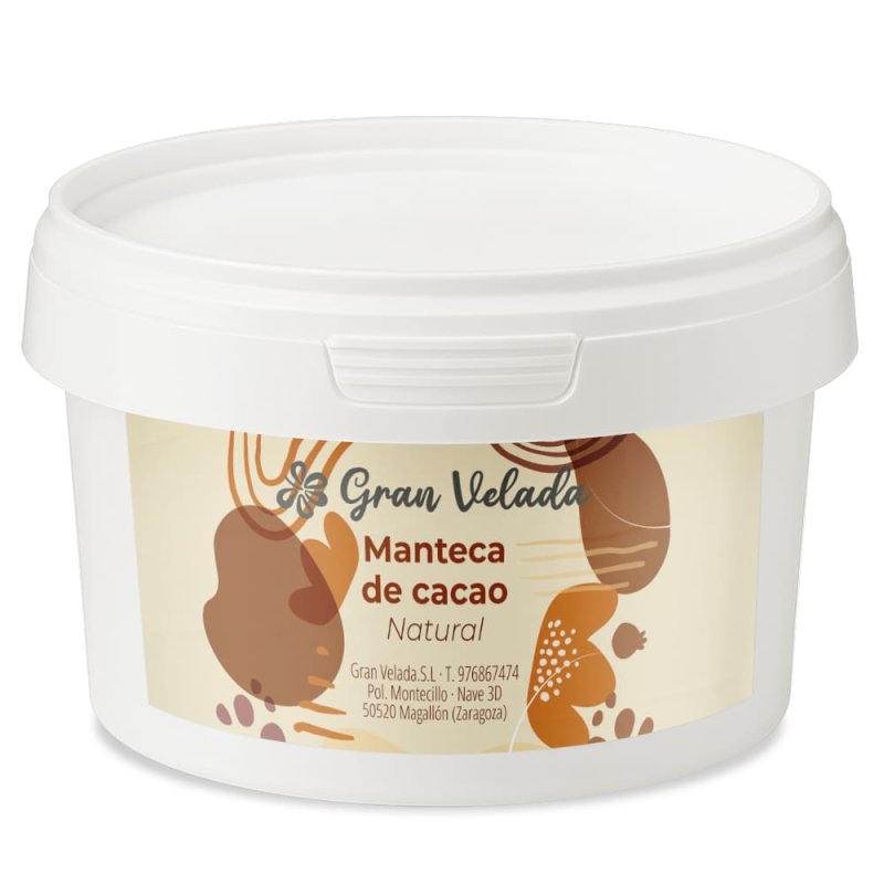 Manteca de cacao natural por mayor