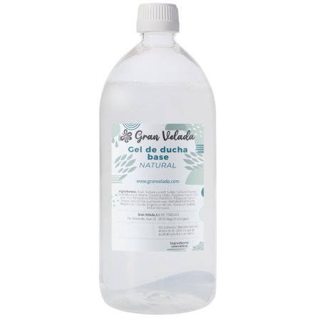 Gel de ducha base natural sin sulfatos