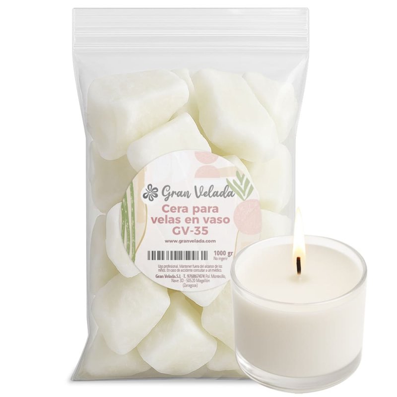 Cera velas vaso gv-35