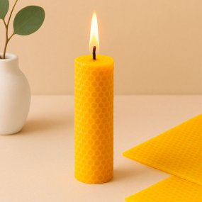 Feuilles de cire d’abeille vierge