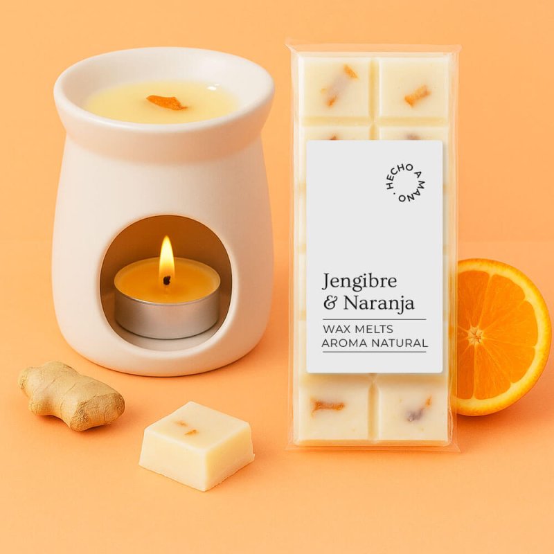 Kit como hacer wax melts aromáticos de olores naturales