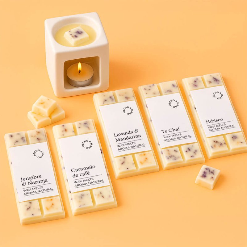 Kit como hacer wax melts aromáticos. Materiales e instrucciones