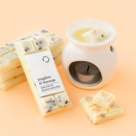 Tableta wax melts aromáticos hecha con el kit