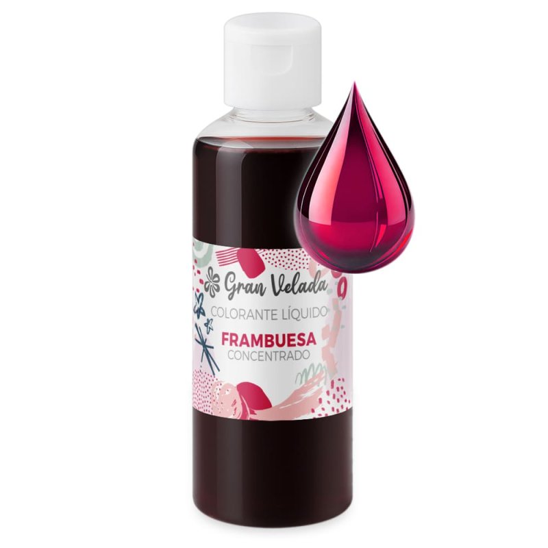 Tinte rojo frambuesa sales y bombas de baño