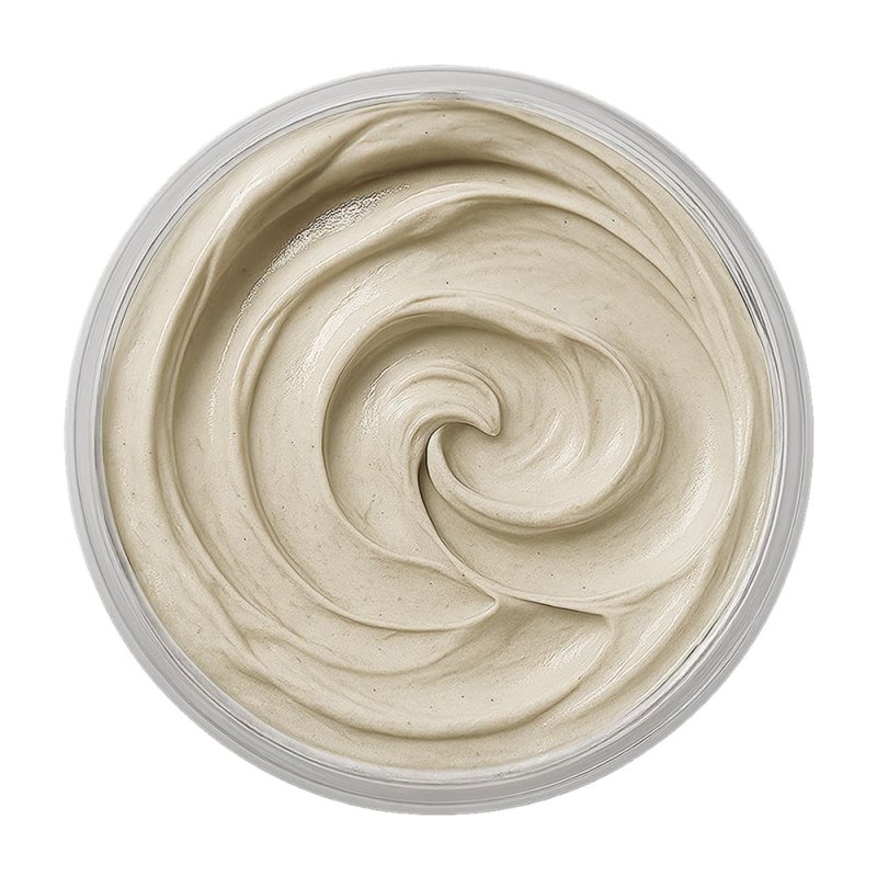 Mascarilla facial base de arcilla bentonita