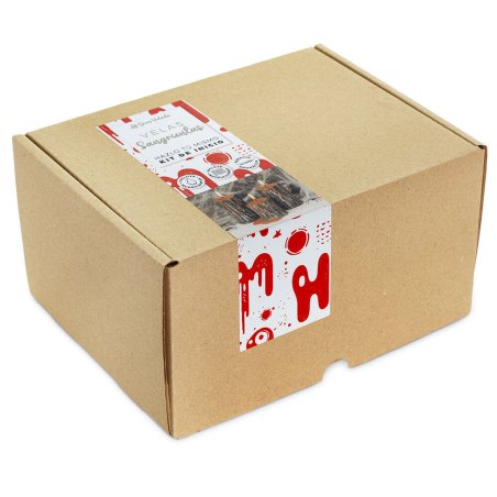 Caja kit como hacer velas sangrientas