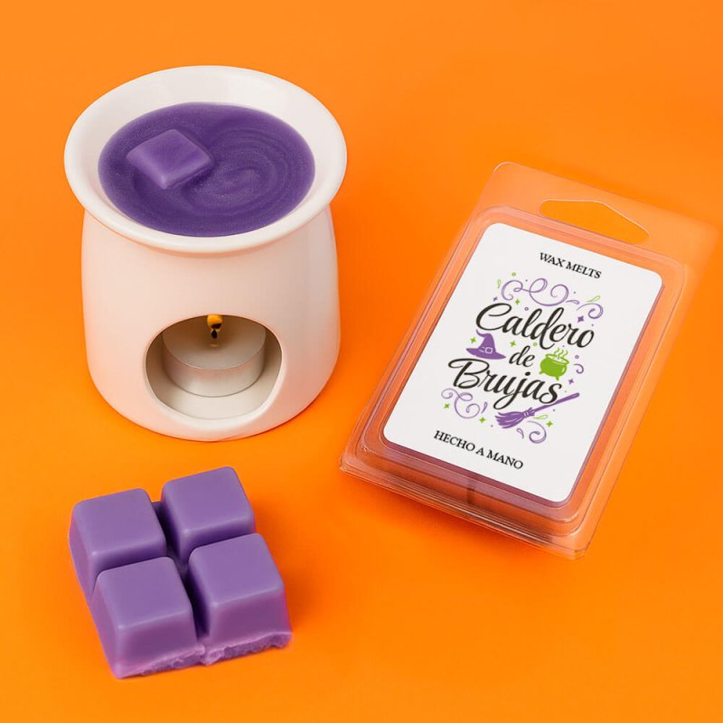 Ejemplo wax melts kit como hacer wax melts de halloween