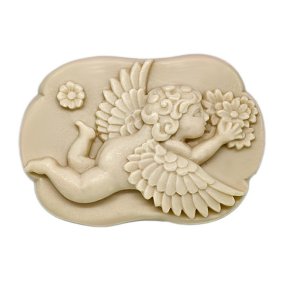 Molde pastilha de sabonete Cupido Molde pastilha de sabonete Cupido