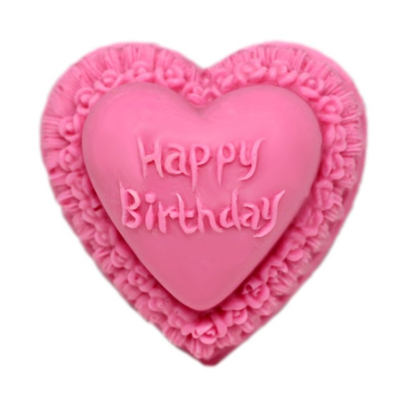 Cœur de moisissure joyeux anniversaire - 1