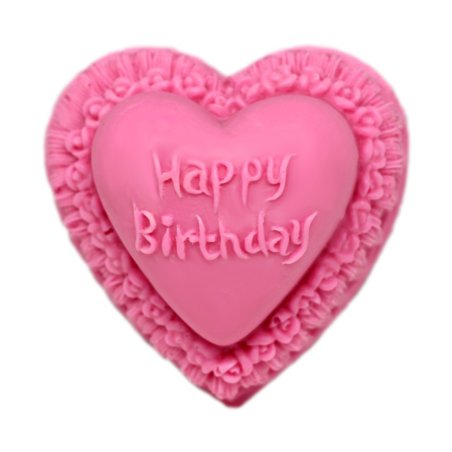 Cœur de moisissure joyeux anniversaire - 1