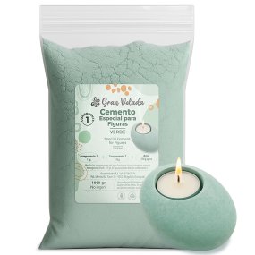 Cimento verde para figuras