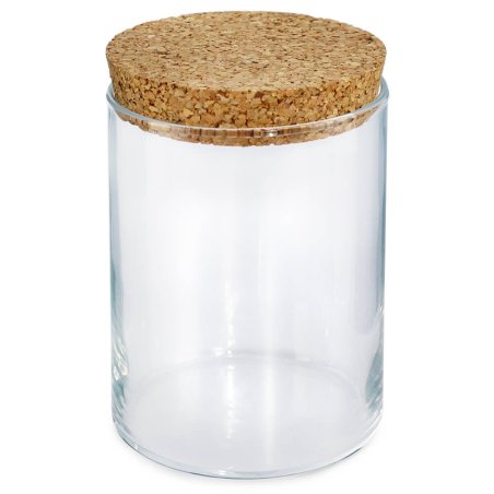 Vaso con tapa para velas grandes