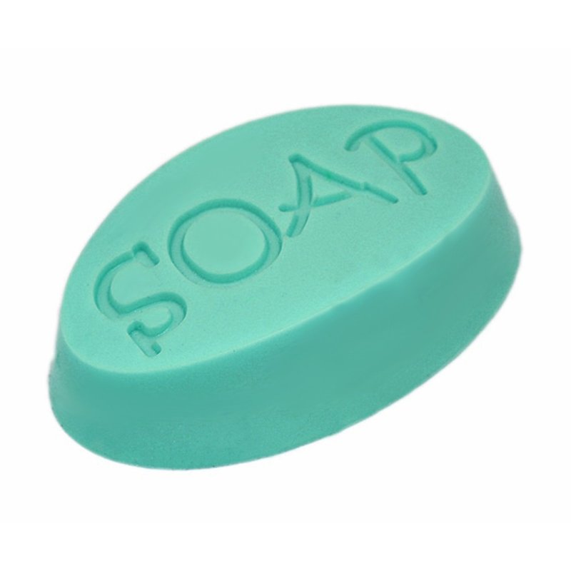 Molde para hacer tus propias pastillas ovaladas de jabón Soap