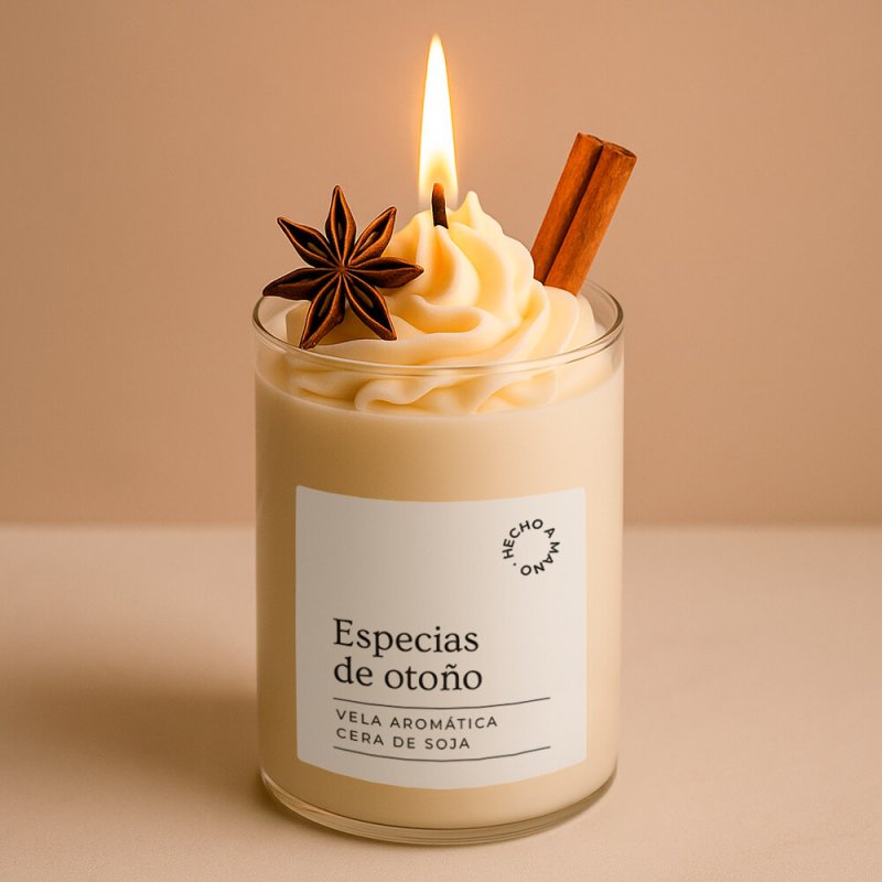 Vaso para velas aromáticas