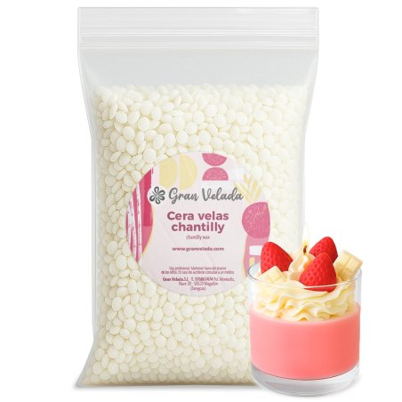 Cera para velas chantilly​