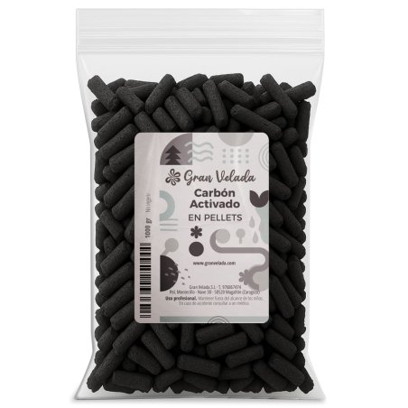 Carbon activado en pellets