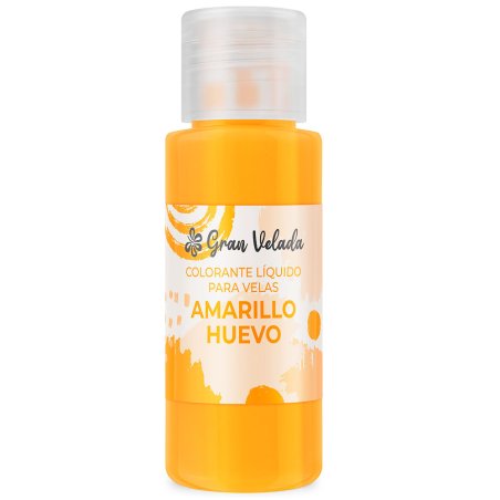 Colorante liquido velas amarillo huevo