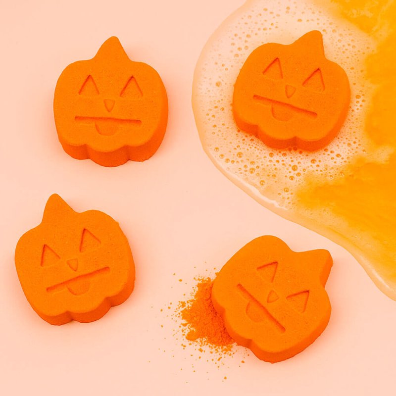 Kit cómo hacer bombas de baño para Halloween