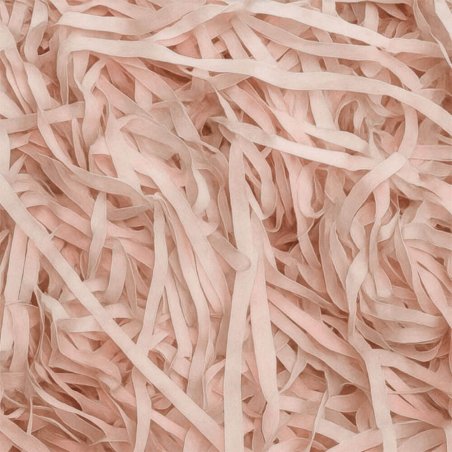 Virutas de papel color nude