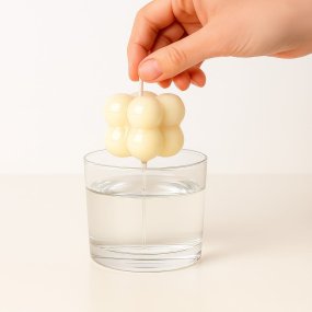 Barniz brillante para velas