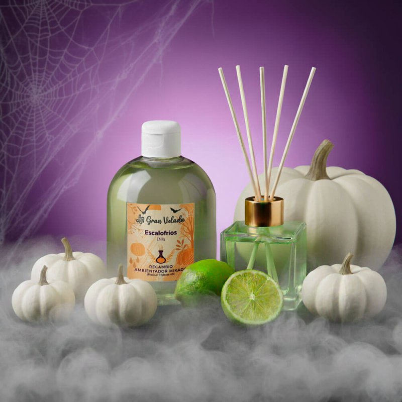 Recambio ambientador mikado escalofríos para Halloween