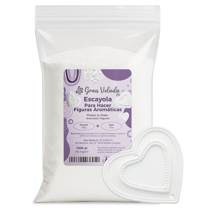 Escayola para hacer figuras aromaticas