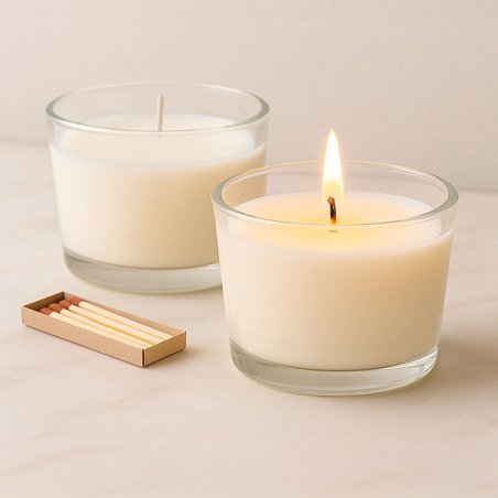 Vaso para velas aromáticas 205 ml
