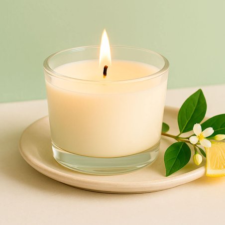 Vaso 230 ml de cristal para velas