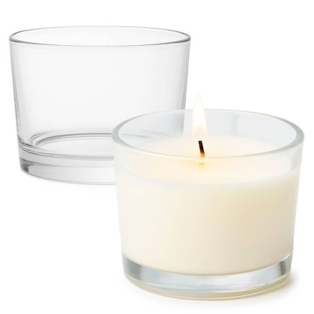 Vaso para hacer velas aromáticas
