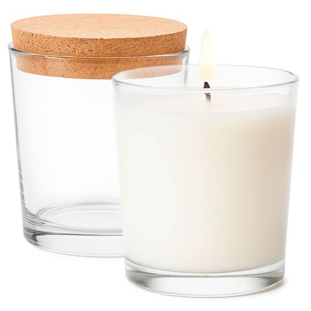Vaso para hacer velas aromáticas de 260 ml