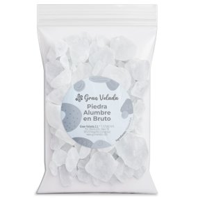 Pedra de alume em bruto