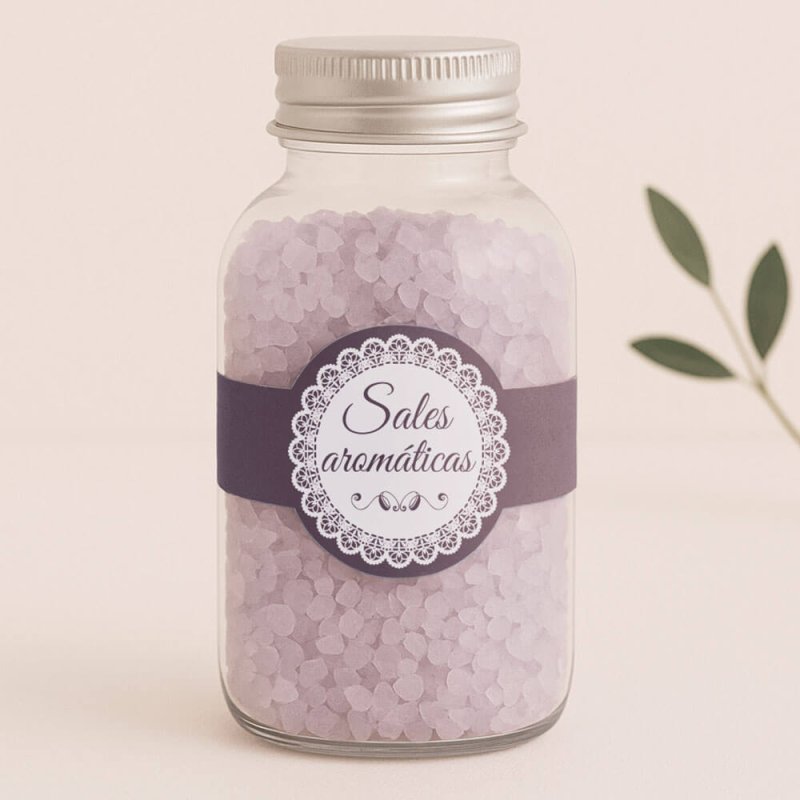 Pegatinas sales aromaticas para packaging