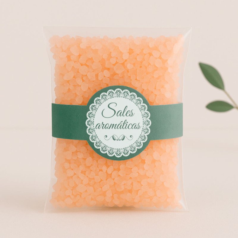Pegatinas para decorar sales aromáticas