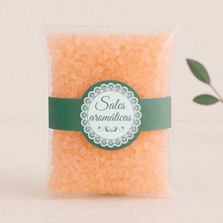 Pegatinas para decorar sales aromáticas