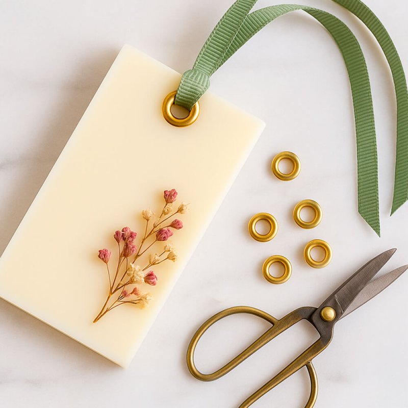 Arandelas metálicas para wax sachets