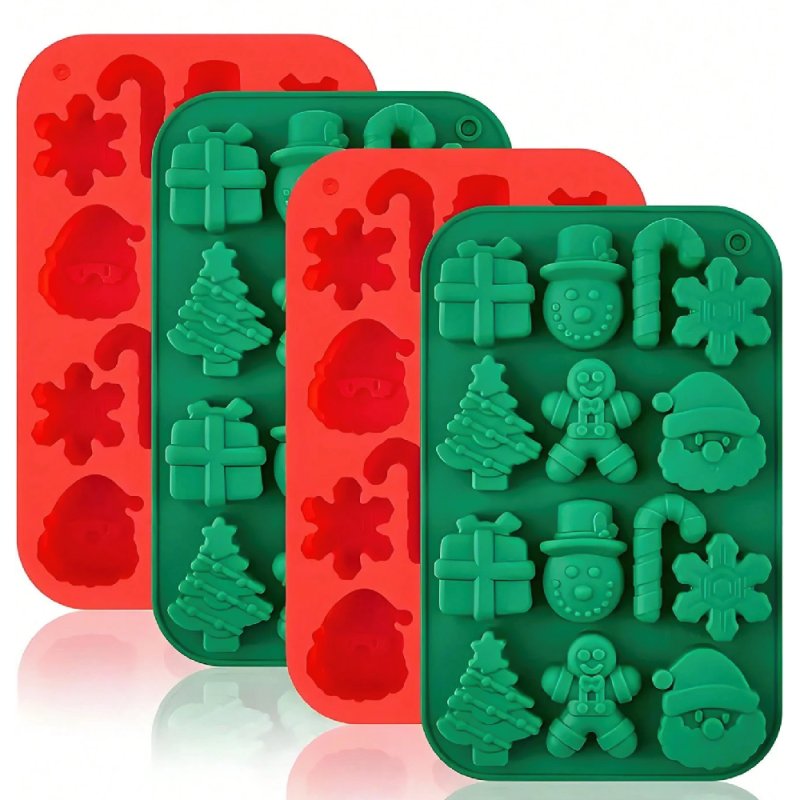 Molde navidad para chocolates Molde navidad para chocolates