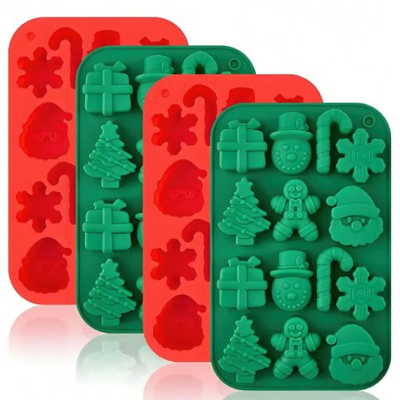 Molde navidad para chocolates Molde navidad para chocolates