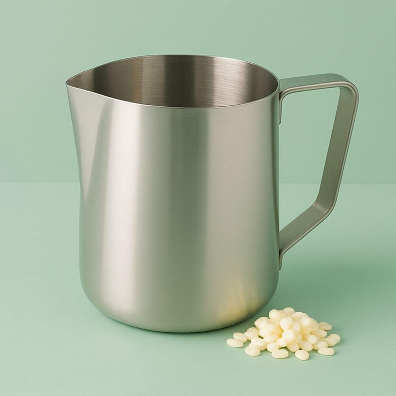 Jarra de 1 l de metal para fundir cera