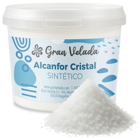 Alcanfor cristalizado