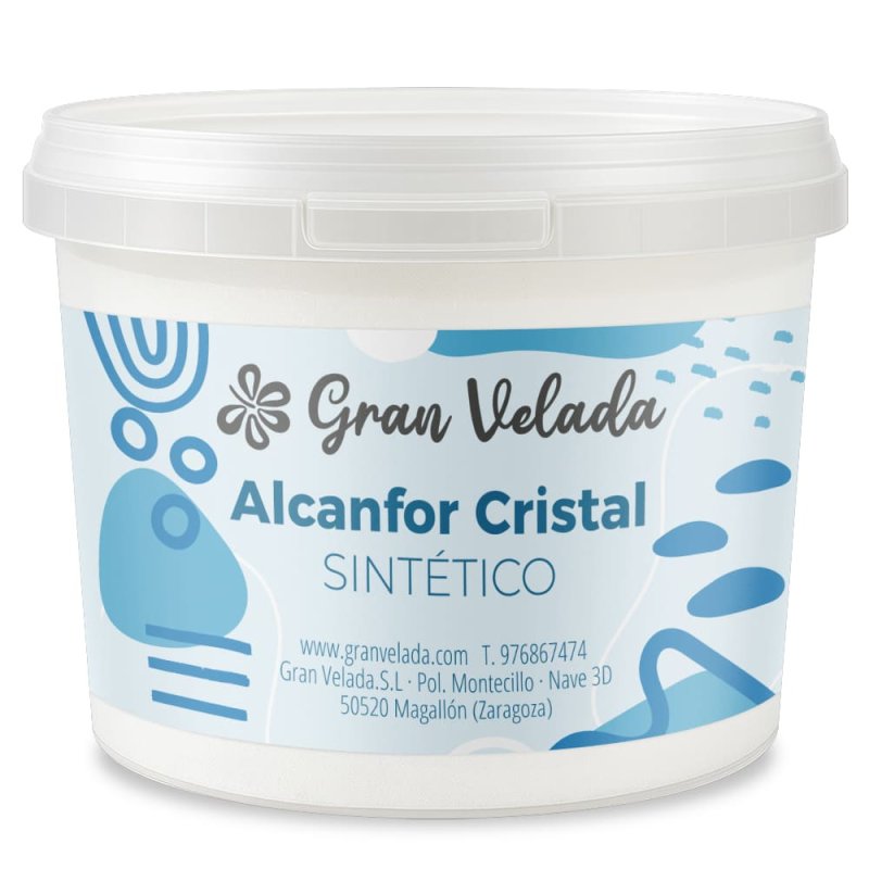 Alcanfor cristal sintetico