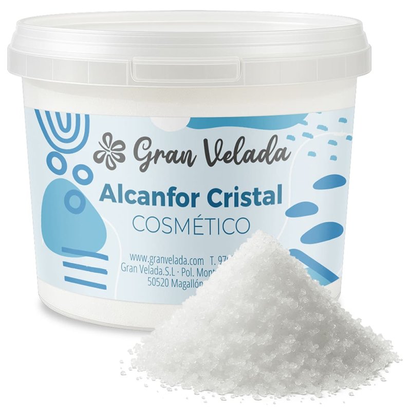 Alcanfor cristales cosmético